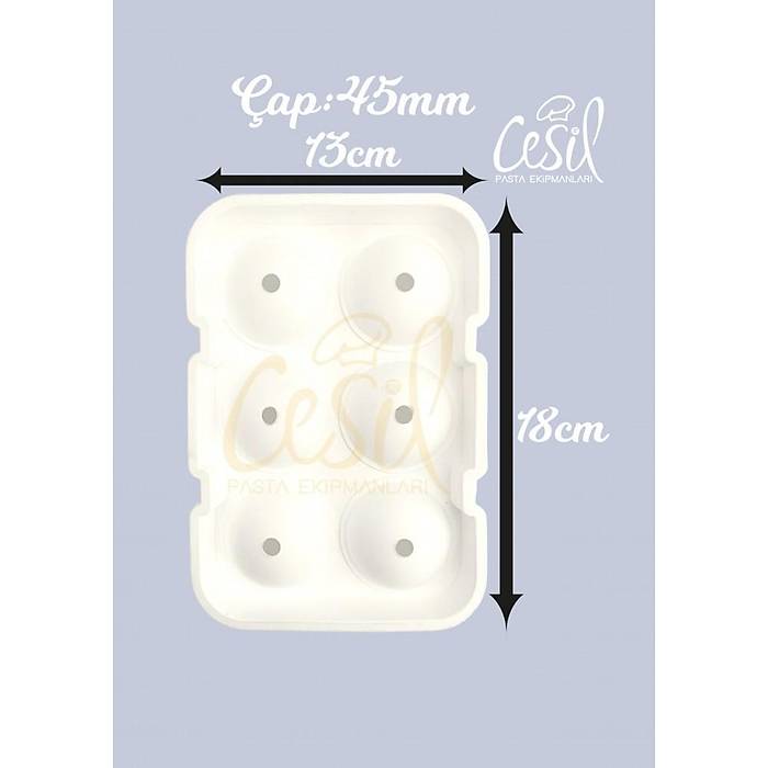 6'l� Cake Pop Silikon Kal�b�