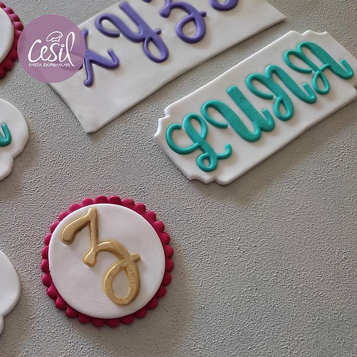 Cesil Luna B�y�k Harf Alfabe Seti