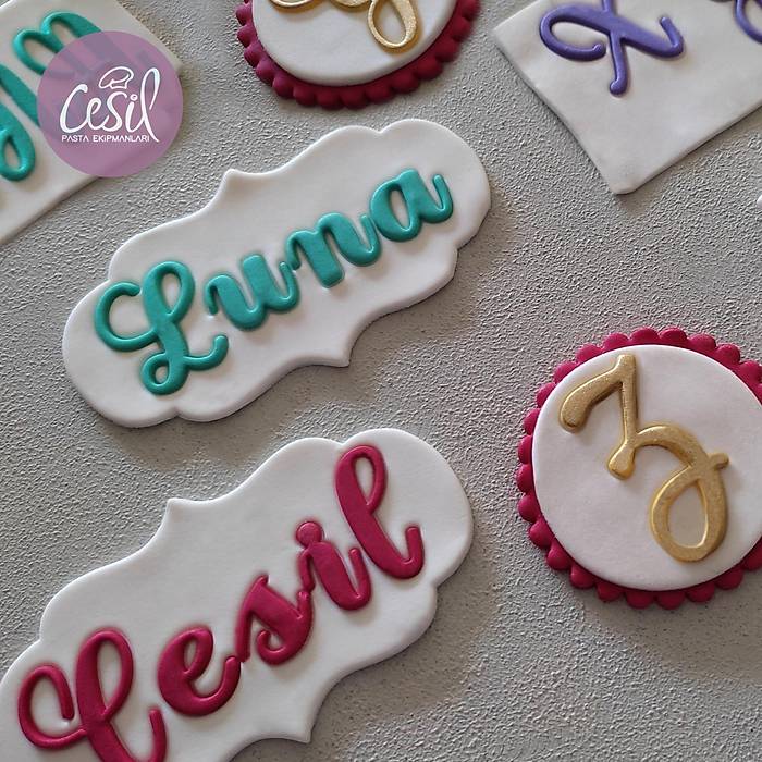 Cesil Luna K���k Harf Alfabe Seti