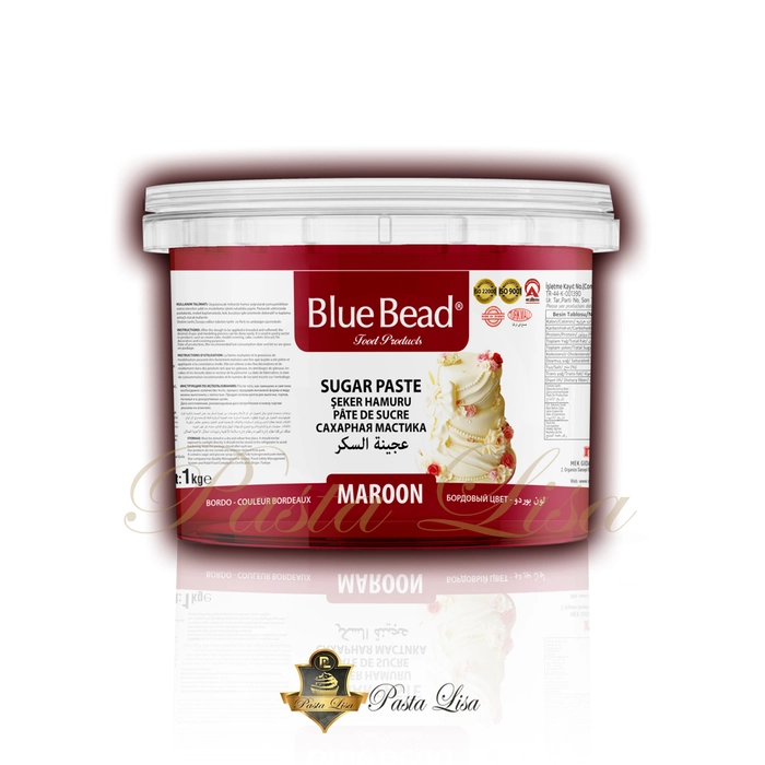 Blue Bead �eker Hamuru 1kg - Bordo