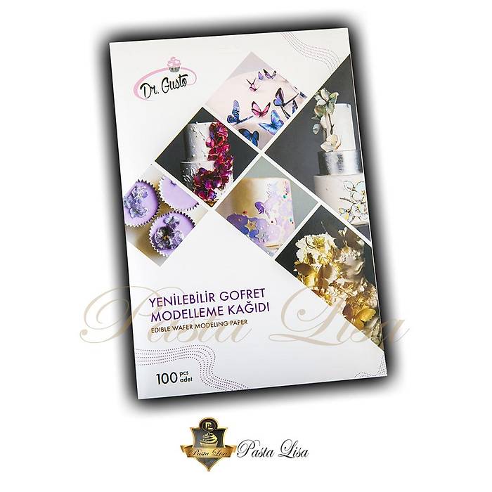 Dr.Gusto Beyaz Yenilebilir Modelleme Ka��d� (100 Adet)