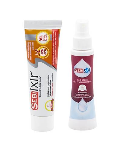 Sebi Ixir 50 Spf G�ne� Korumal� Leke Kremi Sebi Su Seti