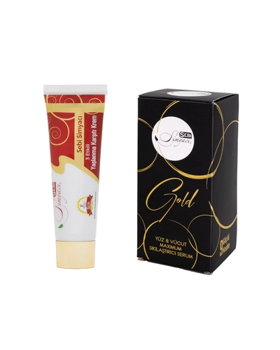 Sebi Simyac� Ya�lanma Kar��t� Krem 50ml ve Sebi Simyac� Gold Maksimum S�k�la�t�r�c��Serum�100ml�Set
