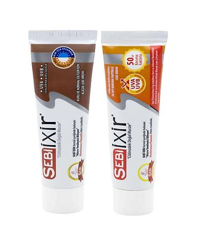 Sebi Ixir 50 Spf G�ne� Korumal� Leke Kremi ve Klasik Leke Kremi
