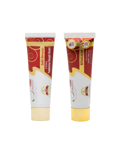 Sebi Simyac� Ya�lanma Kar��t� Krem 50ml ve Sebi Simyac� G�ne� Korumal� 50 SPF / PA++++ Ya�lanma Kar��t� Krem Set