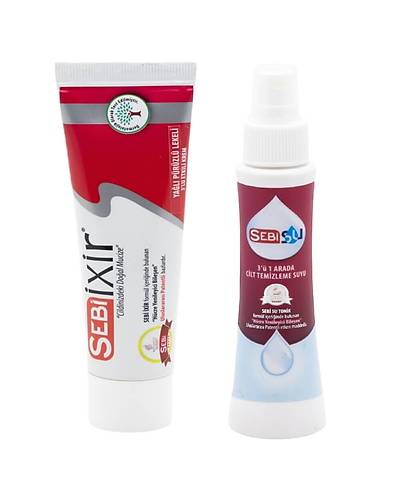 Sebi Ixir Ya�l� Ciltlerin Leke Kremi ve Sebi Su Seti