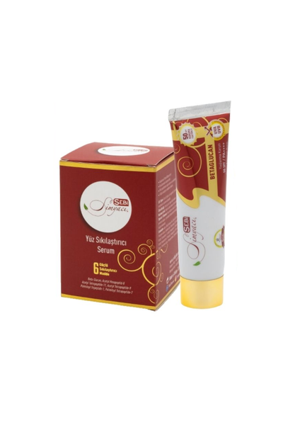 Sebi Simyacı Güneş Korumalı Krem 50 SPF / PA++++ ve Yoğun Sıkılaştırıcı Serum 35ml Set
