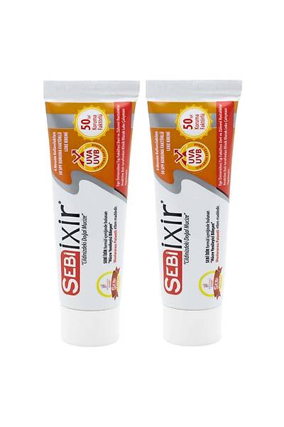 2 Adet Sebi Ixir 50 Spf G�ne� Korumal� 50 ml Leke Seti