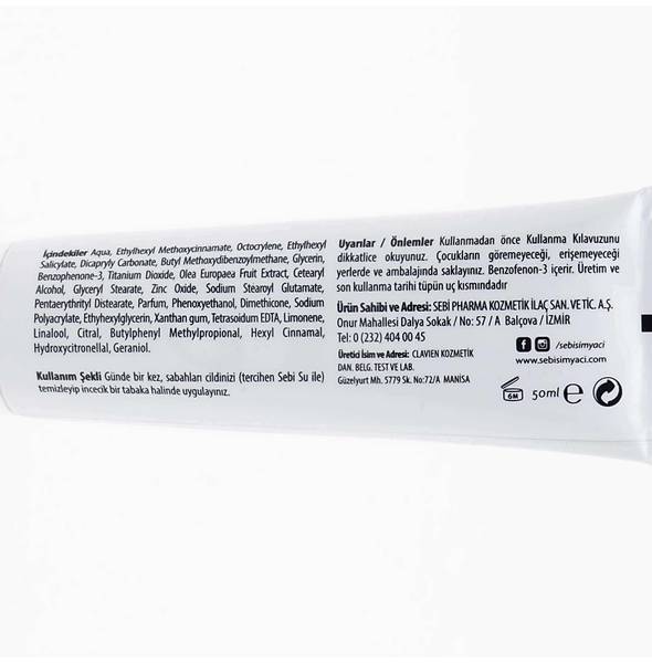 Sebi Ixir 50 SPF Gne Korumal Leke Kremi 50ml