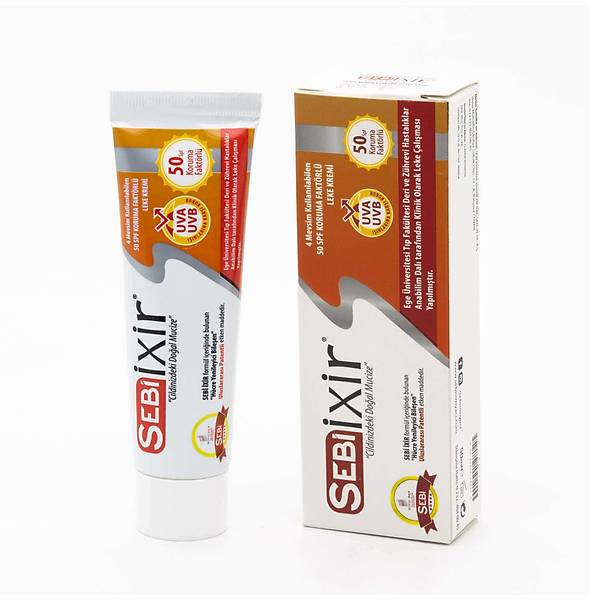 2 Adet Sebi Ixir 50 Spf Gne Korumal 50 ml Leke Seti