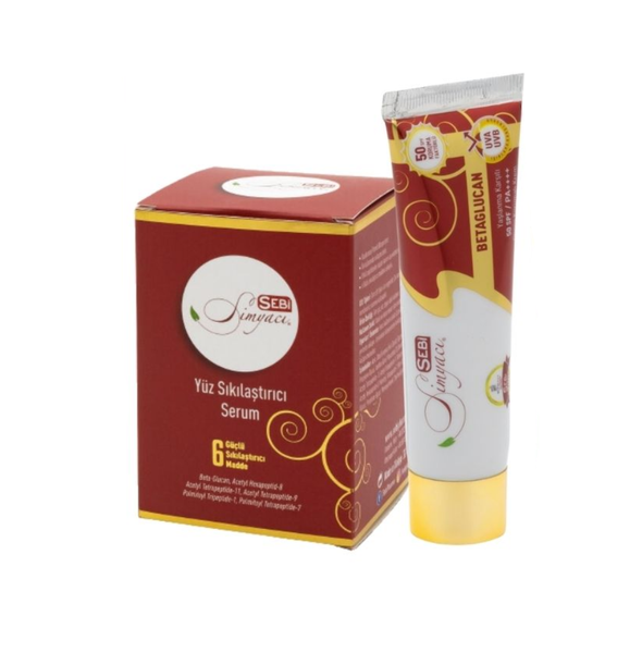 Sebi Simyac Gne Korumal Krem 50 SPF / PA++++ ve Youn Sklatrc Serum 35ml Set