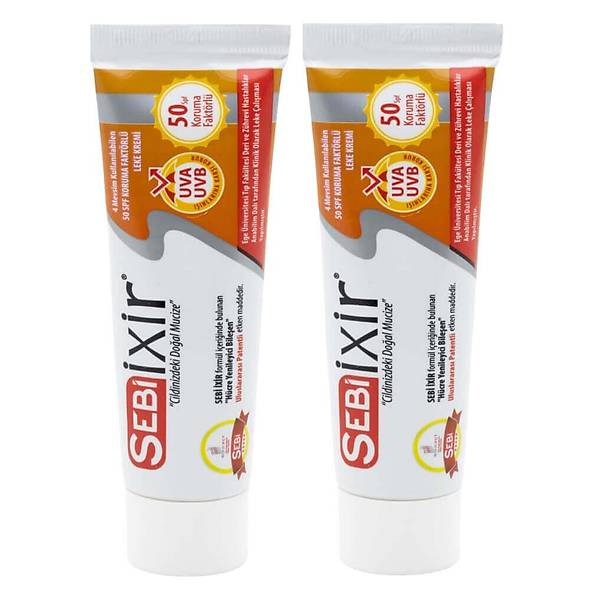 2 Adet Sebi Ixir 50 Spf Gne Korumal 50 ml Leke Seti