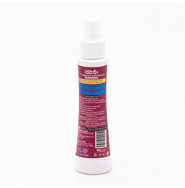 Sebi Su 3 Etkili Cilt Temizleme Suyu ve Tonii 100ml