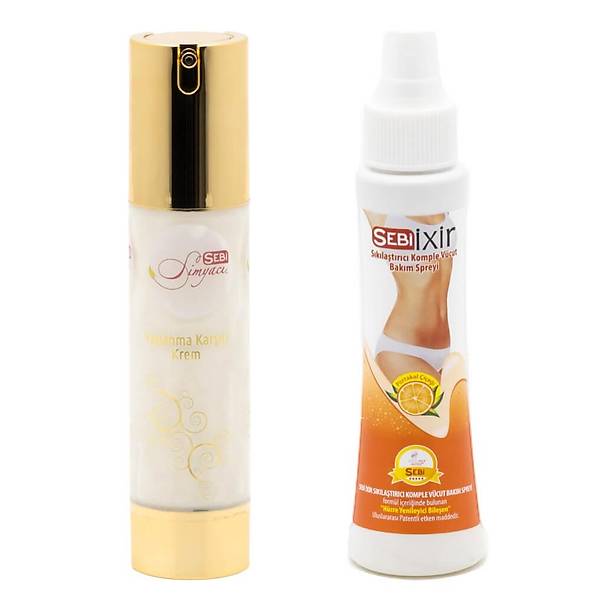 Sebi Simyac Anti Aging Krem ve Sebi Ixir Vcut Bakm Spreyi Seti