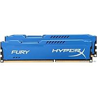 Kingston HyperX Fury Blue 8GB(2x4GB) 1600MHz DDR3 Ram (HX316C10FK2/8)