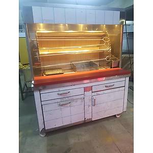 150 CM ��FT KATLI DAVLUMBAZLI I�IKLI KOKORE� TEZGAHI