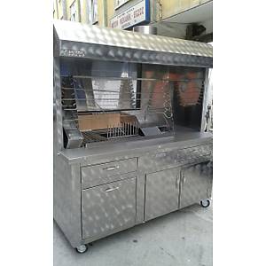 �ift Taraf Pi�irmeli caml� davlumbazl� kokore� tezgah�