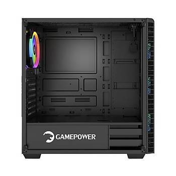 Gamepower Horizon Gaming Mesh Panel 650W 80+ Bronze Psu 4*120MM Rgb Fan Midi Tower Bilgisayar Kasasý