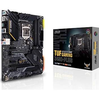 Asus TUF Gaming Z490-Plus Intel Z490 4600 MHz DDR4 1200 Pin ATX Anakart