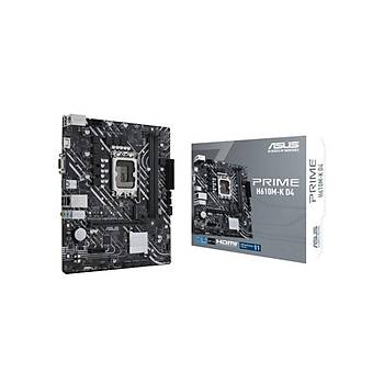 Asus Prime H610M-K D4 Intel H610 3200 MHz DDR4 Soket 1700 mATX Anakart