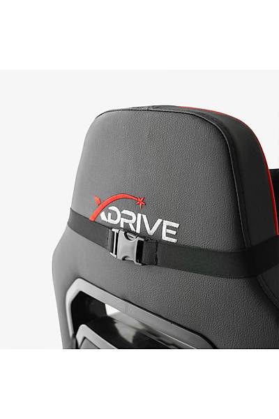 xDrive Gktrk Profesyonel Oyuncu Koltuu Krmz/Siyah