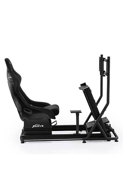 xDrive RGB Alminyum Yar Simlatr Kokpiti ve F1 Koltuu Bs01