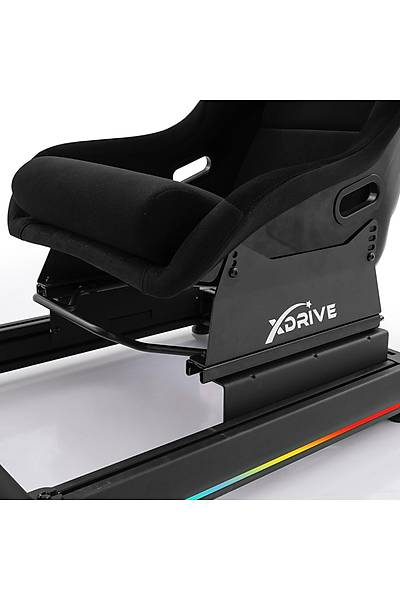 xDrive RGB Alminyum Yar Simlatr Kokpiti ve F1 Koltuu BS02