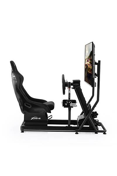 xDrive RGB Alminyum Yar Simlatr Kokpiti ve F1 Koltuu Bs01