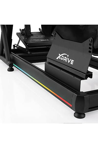 xDrive RGB Alminyum Yar Simlatr Kokpiti ve F1 Koltuu Bs01