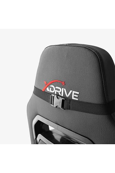 xDrive Gktrk Profesyonel Oyuncu Koltuu Kuma Gri/Siyah