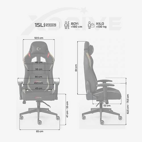 xDrive 15'Li Plus Oyuncu Koltu�u 18 Mart �zel Seri