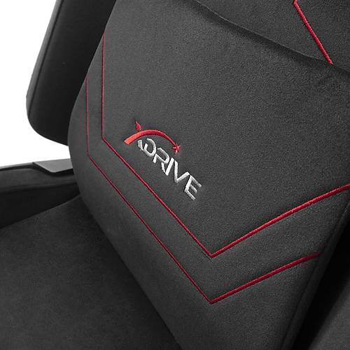 xDrive F�rt�na Plus Profesyonel Oyuncu Koltu�u Kuma� Siyah/K�rm�z�
