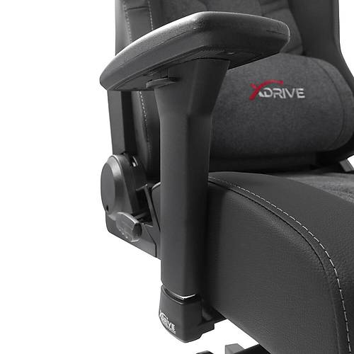 xDrive F�rt�na Profesyonel Oyuncu Koltu�u Kuma� Gri/Siyah