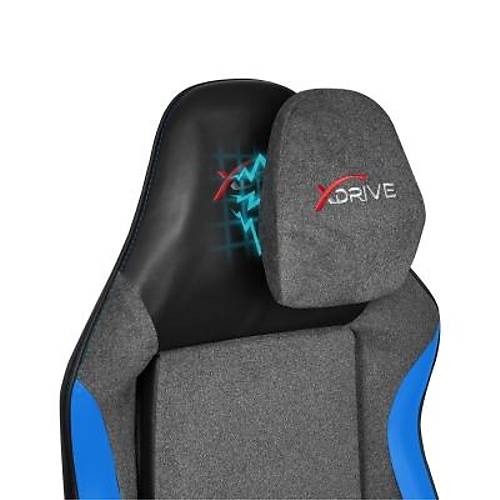 xDrive Atak Profesyonel Oyuncu Koltu�u Mavi/Gri/Siyah