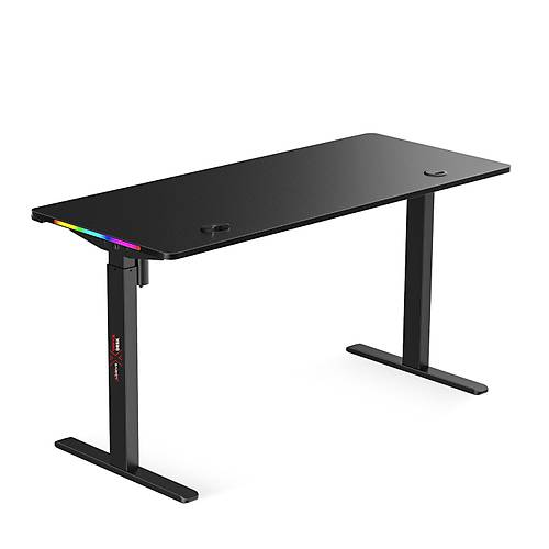 xDrive R�zgar Y�kseklik Ayarl� RGB Oyuncu & �al��ma Masas� Siyah ( 140x60 )