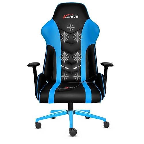 xDrive MASAJLI Oyuncu Koltu�u Atak Serisi Mavi/Siyah