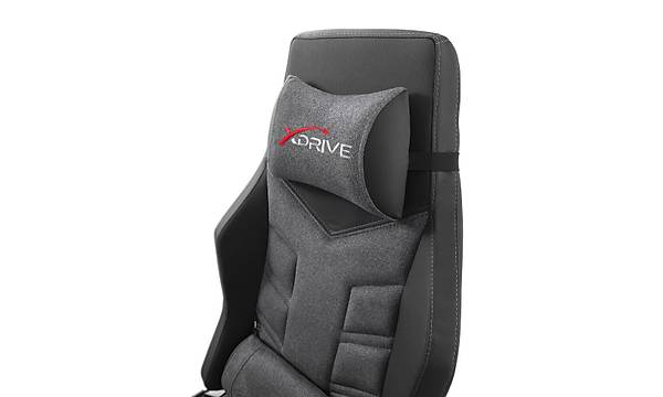 xDrive F�rt�na Profesyonel Oyuncu Koltu�u Kuma� Gri/Siyah