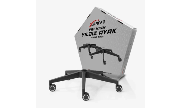 xDrive Premium Poliamid �nce Ayak Siyah (Tekerlek Dahil)