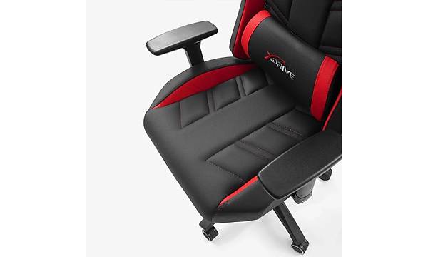xDrive F�rt�na Profesyonel Oyuncu Koltu�u K�rm�z�/Siyah