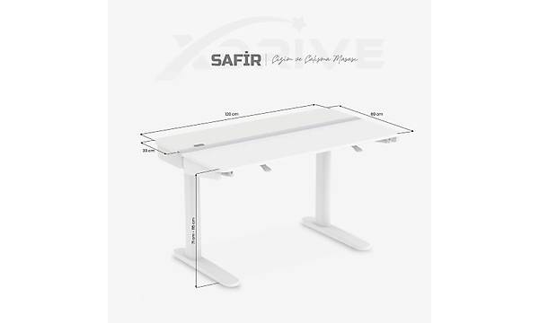 xDrive Safir Y�kseklik Ayarl� �izim ve �al��ma Masas�