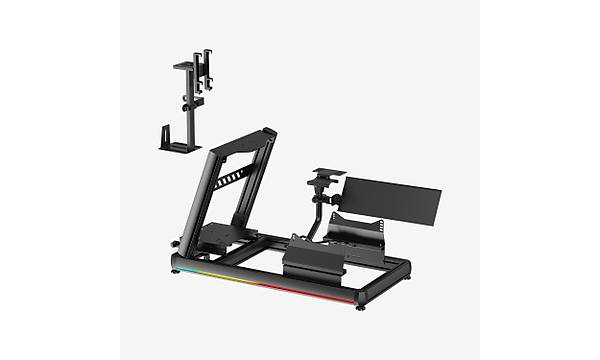 xDrive RGB Al�minyum Yar�� Sim�lat�r� Kokpiti ve F1 Koltu�u Bs01