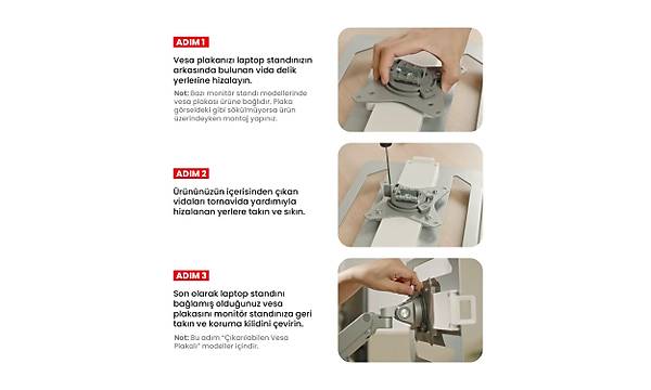 xDrive Metal Laptop Stand� ( Monit�r Standlar� ��in 11,6