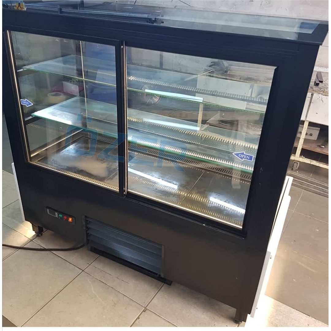 Dik Camlı Pasta Teşir Dolabı 120 Cm « Özer Endüstriyel Mutfak