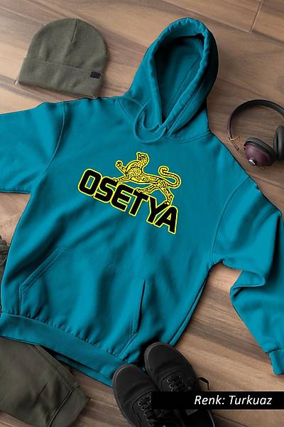 Osetya Unisex Kaponlu Sweatshirt
