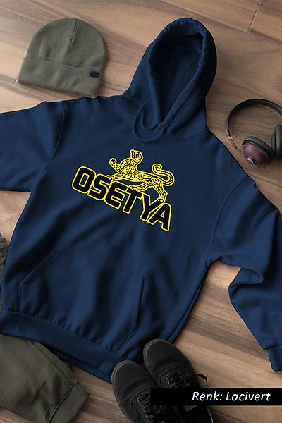 Osetya Unisex Kaponlu Sweatshirt
