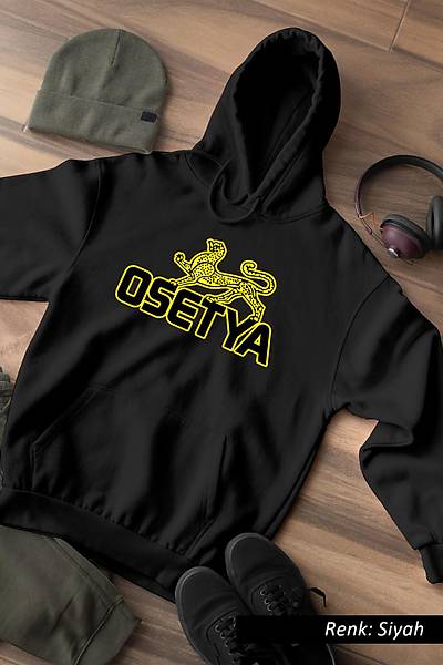 Osetya Unisex Kaponlu Sweatshirt