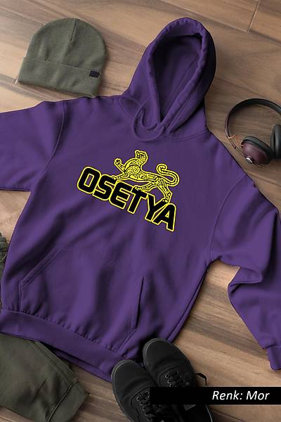 Osetya Unisex Kaponlu Sweatshirt