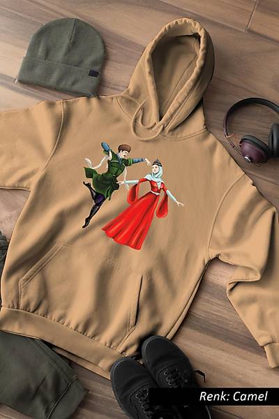 Kafkas Figrl Unisex Kaponlu Sweatshirt