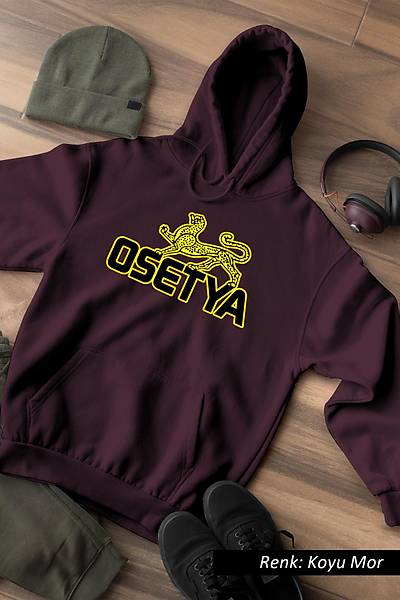Osetya Unisex Kaponlu Sweatshirt