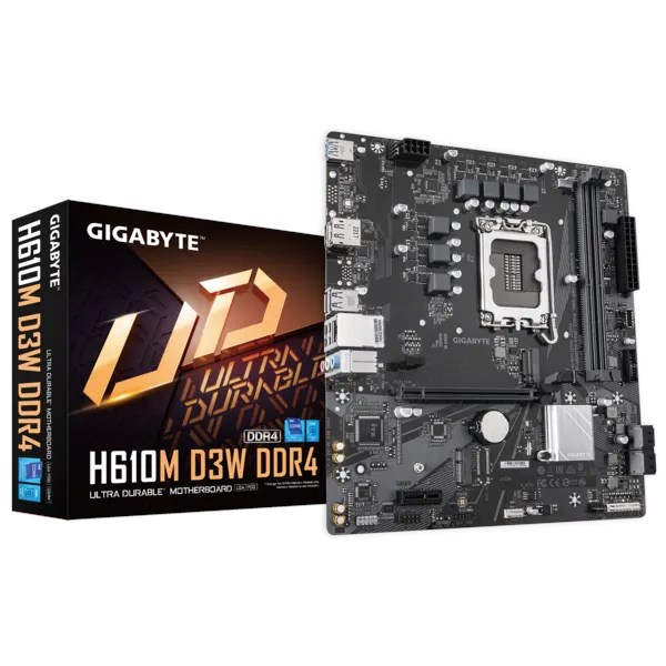 Gigabyte H610M D3W D4 1700P Vga Hdmi Anakart 